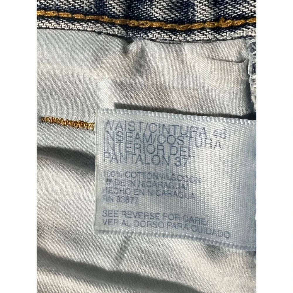Vintage Arizona Loose Fit Carpenter Jeans Light Wash Denim Men 46x37‎ Y2K